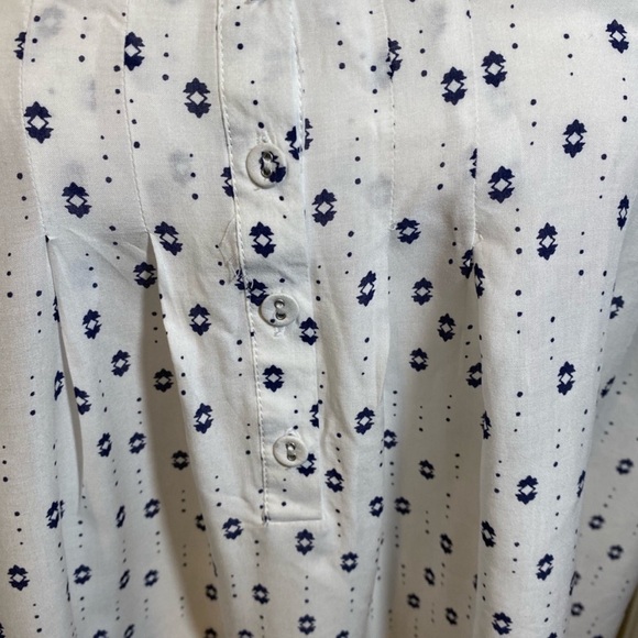 Torrid Cotton Bandana Like Blouse SIZE 0 - Picture 3 of 3